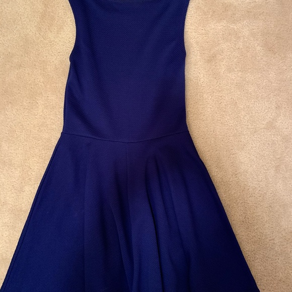 Navy Blue simple dress NWOT - Picture 2 of 2